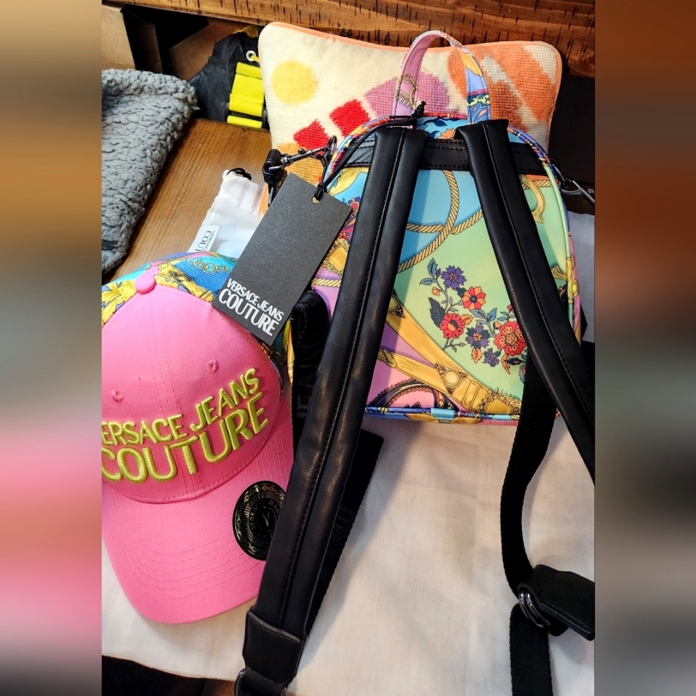 Versace Backpack and Hat RARE! - Picture 12 of 15